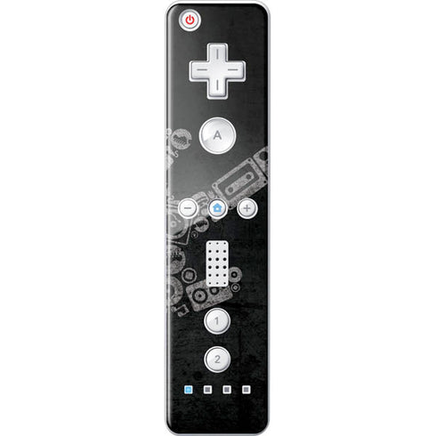 Guitar Pattern Wii Remote Controller Skin