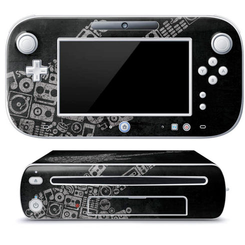 Guitar Pattern Wii U (Console + 1 Controller) Skin