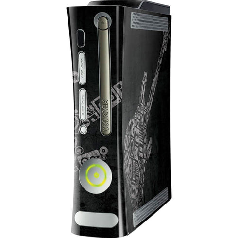 Guitar Pattern Xbox 360 (Includes HDD) Skin