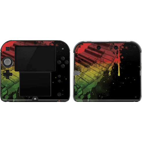 Rasta Color Keys Nintendo 2DS Skin