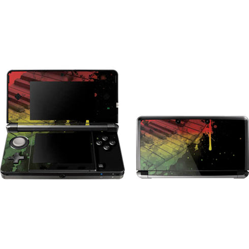 Rasta Color Keys 3DS (2011) Skin