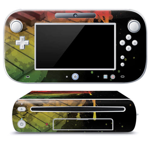 Rasta Color Keys Wii U (Console + 1 Controller) Skin