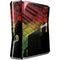 Rasta Color Keys Xbox 360 Slim (2010) Skin