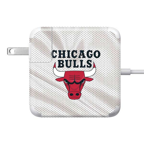 NBA Chicago Bulls Away Jersey 85W Power Adapter (15 and 17 inch MacBook Pro Charger) Skin