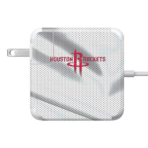 NBA Houston Rockets Home Jersey 85W Power Adapter (15 and 17 inch MacBook Pro Charger) Skin