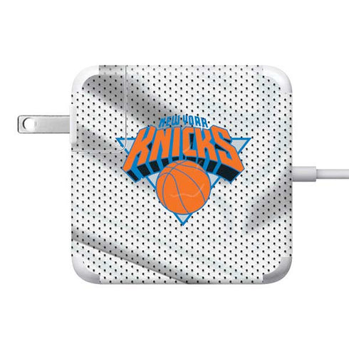 NBA New York Knicks Away Jersey 85W Power Adapter (15 and 17 inch MacBook Pro Charger) Skin