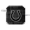 NFL Indianapolis Colts Black & White 85W Power Adapter (15 and 17 inch MacBook Pro Charger) Skin