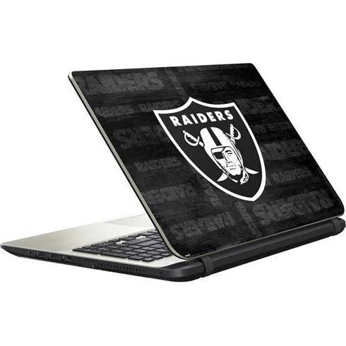 NFL Las Vegas Raiders Black & White Satellite L50-B / S50-B Skin
