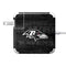 NFL Baltimore Ravens Black & White 85W Power Adapter (15 and 17 inch MacBook Pro Charger) Skin