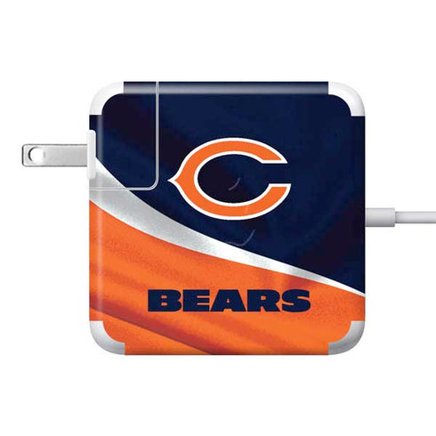 NFL Chicago Bears 85W Power Adapter (15 and 17 inch MacBook Pro Charger) Skin