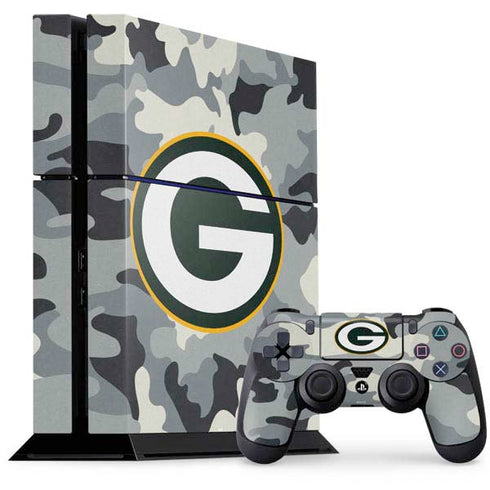 NFL Green Bay Packers Camo PlayStation PS4 Skins