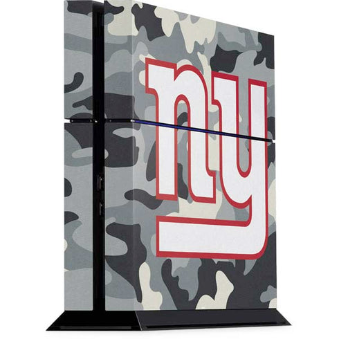 NFL New York Giants Camo PlayStation PS4 Skins