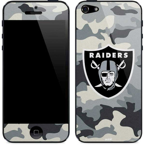 NFL Las Vegas Raiders Camo iPhone 5/5s/5SE Skin