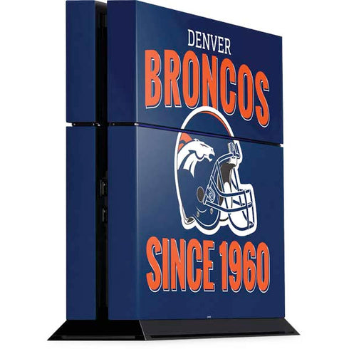 NFL Denver Broncos Helmet PlayStation PS4 Skins