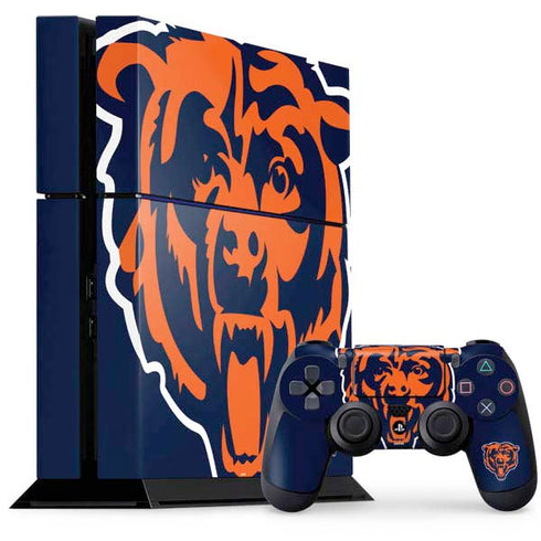 NFL Chicago Bears Large Logo PlayStation PS4 Skins