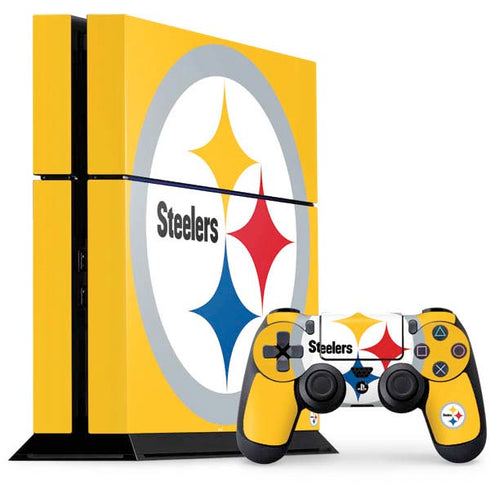 NFL Pittsburgh Steelers Large Logo PlayStation PS4 Skins