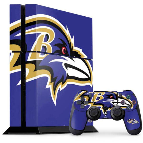 NFL Baltimore Ravens Large Logo PlayStation PS4 Skins