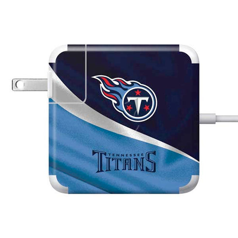 NFL Tennessee Titans 85W Power Adapter (15 and 17 inch MacBook Pro Charger) Skin