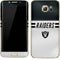 NFL Las Vegas Raiders White Striped Galaxy S7 Edge Skin