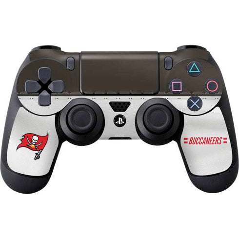NFL Tampa Bay Buccaneers White Striped PlayStation PS4 Skins