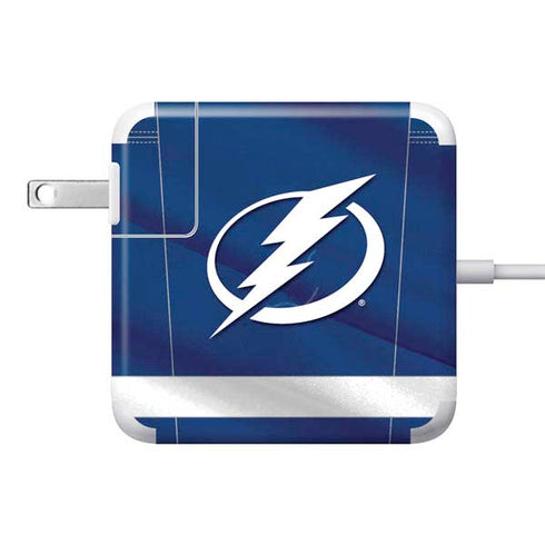 NHL Tampa Bay Lightning Jersey 85W Power Adapter (15 and 17 inch MacBook Pro Charger) Skin
