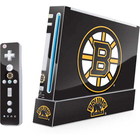 NHL Boston Bruins Solid Background Wii (Includes 1 Controller) Skin