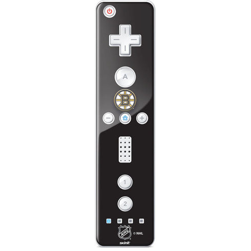NHL Boston Bruins Solid Background Wii Remote Controller Skin