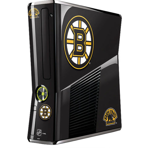 NHL Boston Bruins Solid Background Xbox 360 Slim (2010) Skin