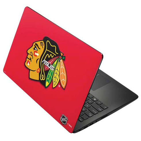 NHL Chicago Blackhawks Solid Background Asus X502CA 15.6 Skin