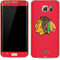 NHL Chicago Blackhawks Solid Background Galaxy S7 Edge Skin