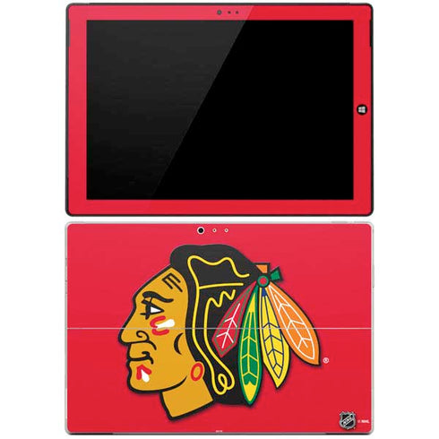 NHL Chicago Blackhawks Solid Background Surface Pro 3 Skin