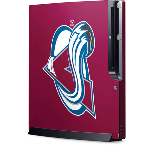 NHL Colorado Avalanche Solid Background Playstation 3 & PS3 Slim Skin