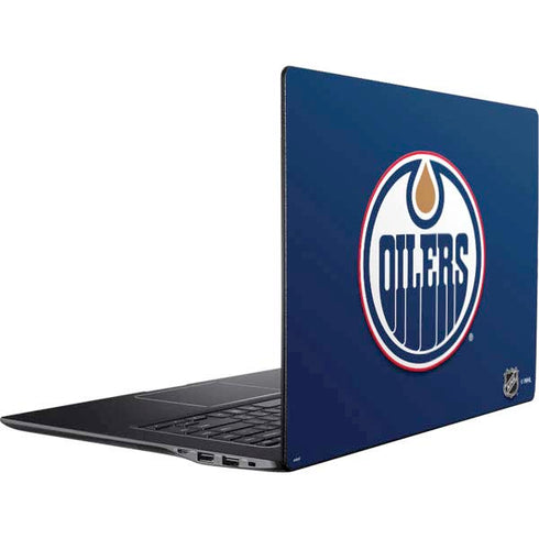 NHL Edmonton Oilers Solid Background Ativ Book 9 (15.6in 2014) Skin