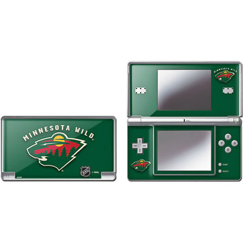 NHL Minnesota Wild Solid Background Nintendo Skins