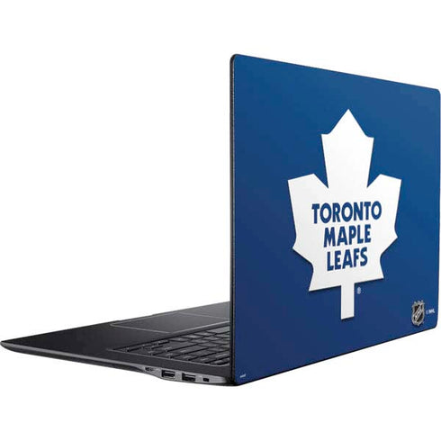 NHL Toronto Maple Leafs Solid Background Ativ Book 9 (15.6in 2014) Skin