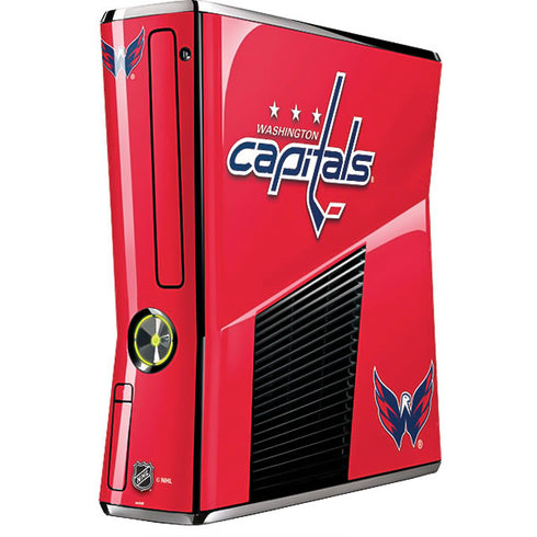NHL Washington Capitals Solid Background Xbox 360 Slim (2010) Skin