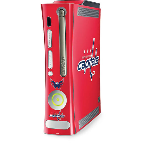 NHL Washington Capitals Solid Background Xbox 360 (Includes HDD) Skin