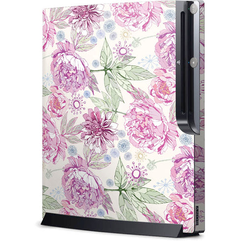 Peony Playstation 3 & PS3 Slim Skin