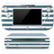 Polka Dots and Stripes Heart in Blue Wii U (Console + 1 Controller) Skin