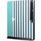 Polka Dots and Stripes Heart in Blue Playstation 3 & PS3 Slim Skin