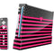 Polka Dots and Stripes Heart in Pink Wii (Includes 1 Controller) Skin