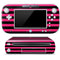 Polka Dots and Stripes Heart in Pink Wii U (Console + 1 Controller) Skin