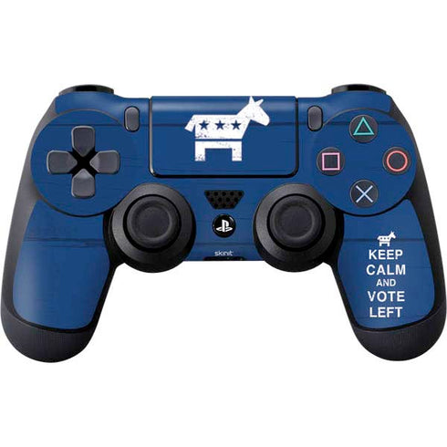 Keep Calm And Vote Left PS4 Controller Skin