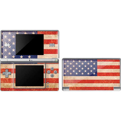Distressed American Flag Nintendo Skins