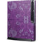 Radiant Orchid Floral Playstation 3 & PS3 Slim Skin