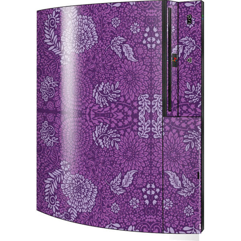Radiant Orchid Floral Playstation 3 & PS3 Skin