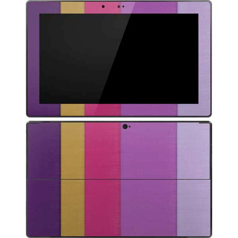 Radiant Orchid Color Block Surface Pro Tablet Skin