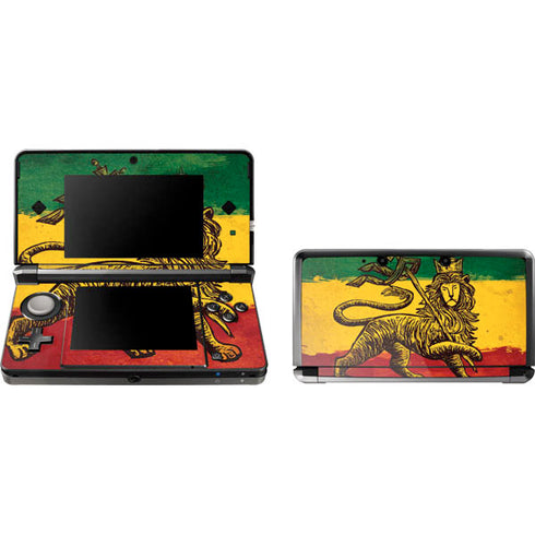 The Lion of Judah Rasta Flag Nintendo Skins