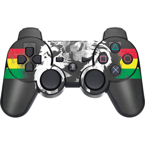 Horizontal Banner - Lion of Judah PS3 Dual Shock wireless controller Skin
