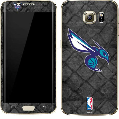 NBA Charlotte Hornets Dark Rust Galaxy S7 Edge Skin